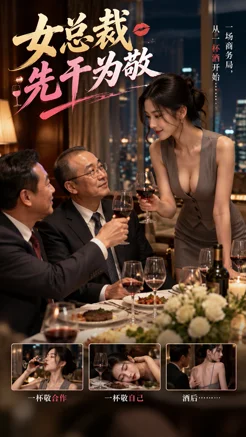 女總裁應酬馬行長被多P