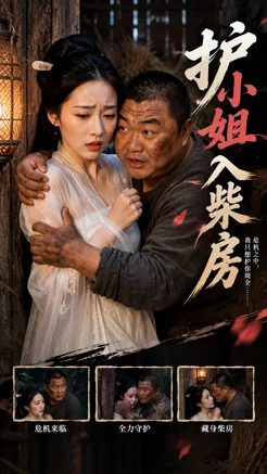 下人保護家族大小姐直接拉柴房
