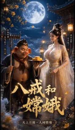 天蓬元帥八戒與嫦娥